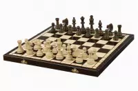 SZACHY DREWNIANE OLIMPIJSKIE DUŻE (41 x 41 cm)